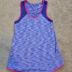 Atheltic womens tank top in size S multi color